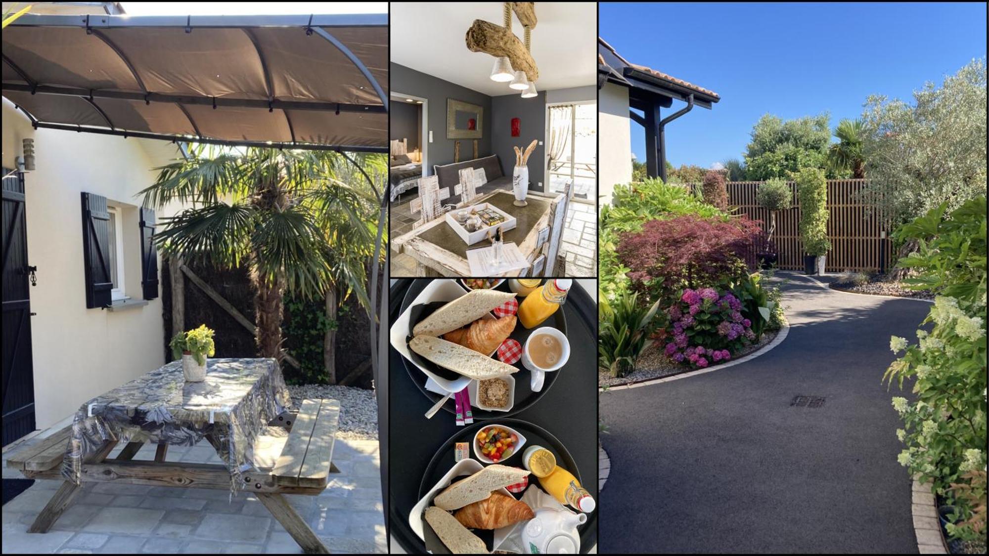 Charme & Confort- Les Cottages Du Bassin D'Arcachon- Petit-Dejeuner Sur Demande - Nuitee, Court Sejour, Semaine Gujan-Mestras Bagian luar foto